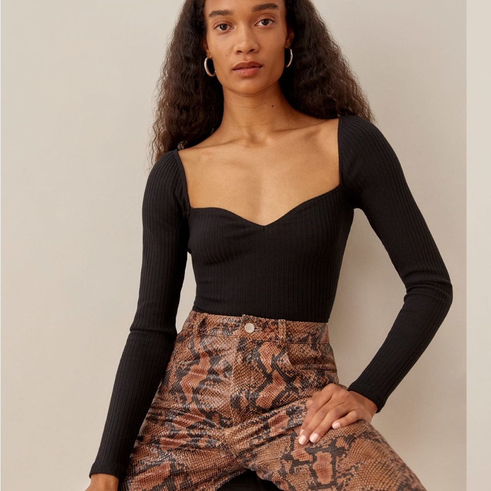 Reformation October Knit Top